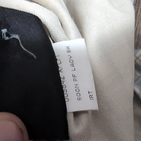 Salewa Polarlite Fleece Flannel 5 Size XXL In Baby Blue Plaid - Picture 6 of 11